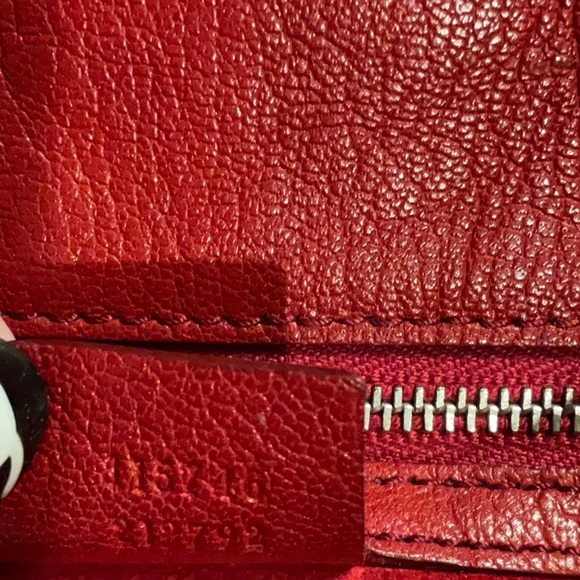 GUCCI x TOM FORD Blondie Calfskin Flap Siren Red Shoulder Bag - Picture 16 of 16